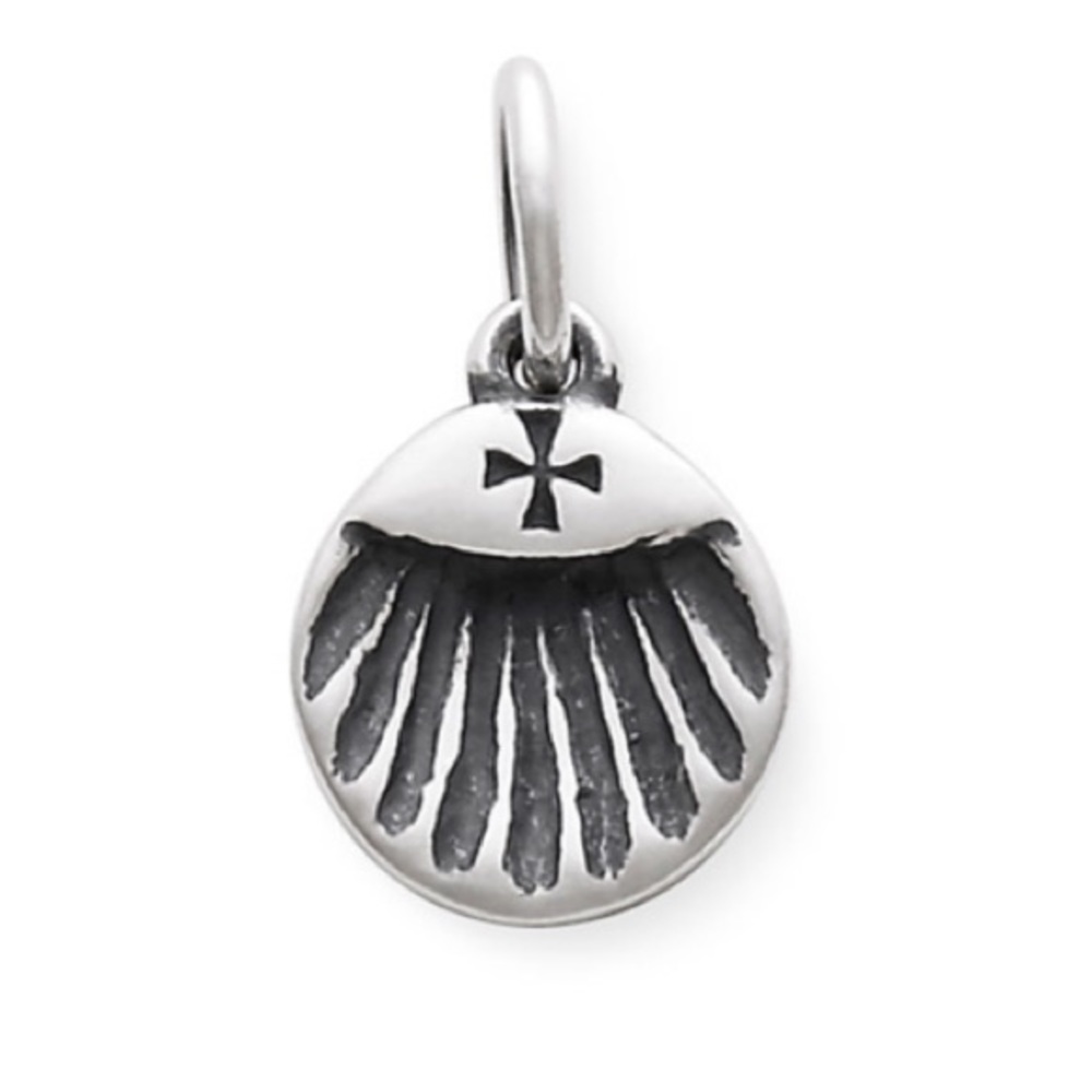 James Avery baptismal shell charm